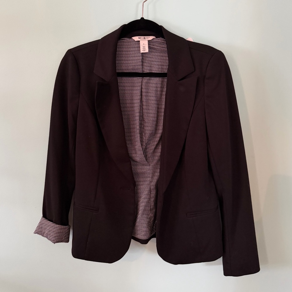 White House Black Market Women's Black Blazer